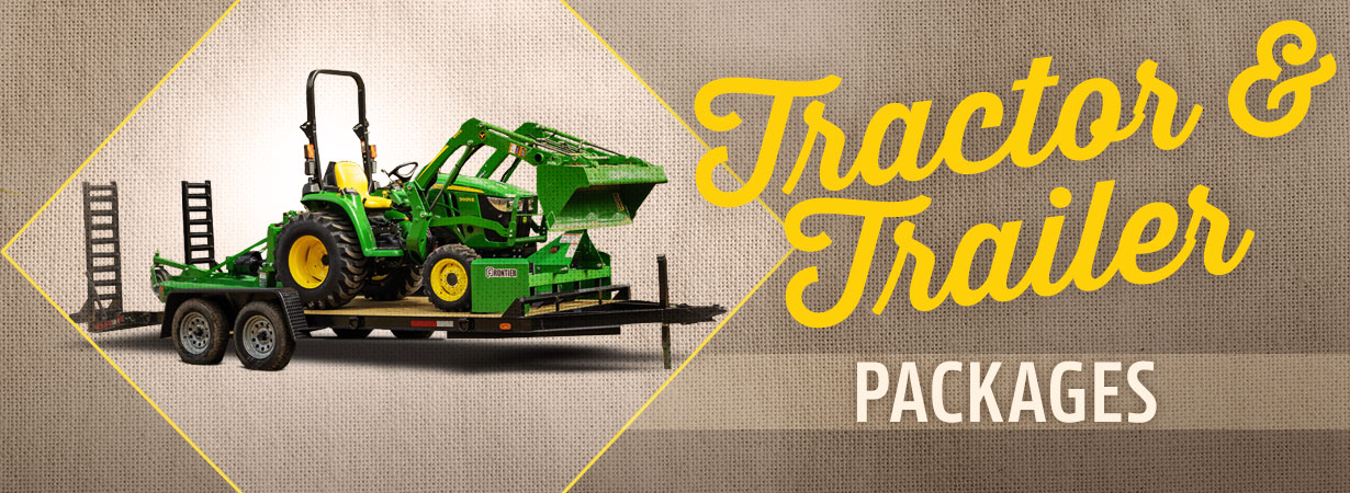 John Deere Tractor & Trailer Packages