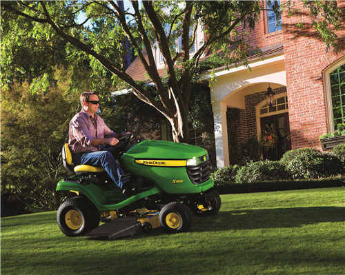 John deere x300 discount mower